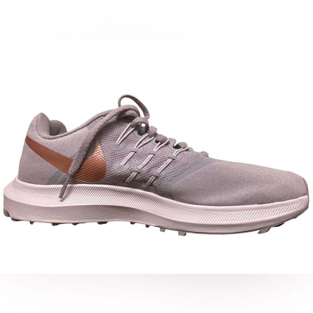 Nike Gray and Pink Athletic Shoes for Performance